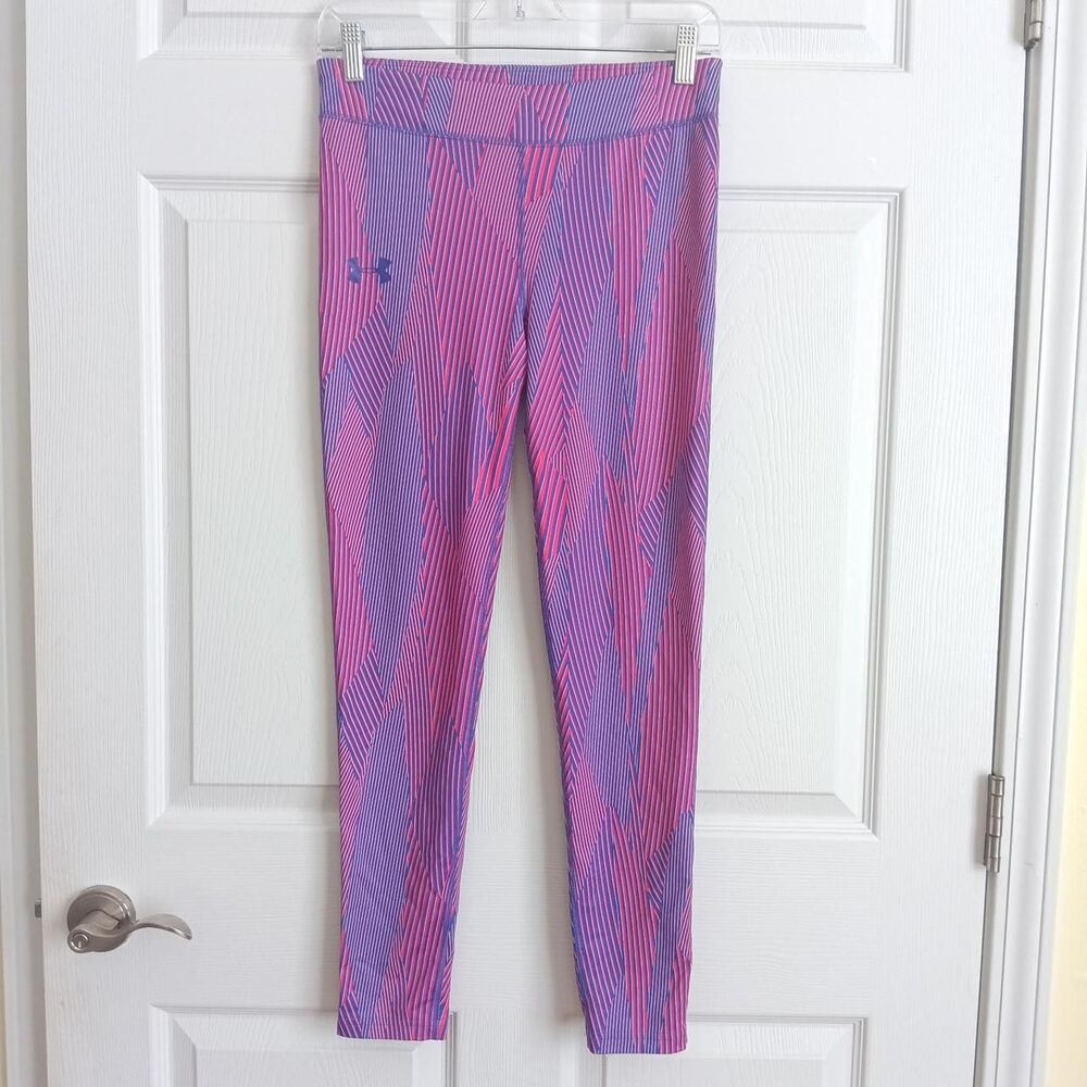 Under Armour HeatGear full-length athletic leggings Small